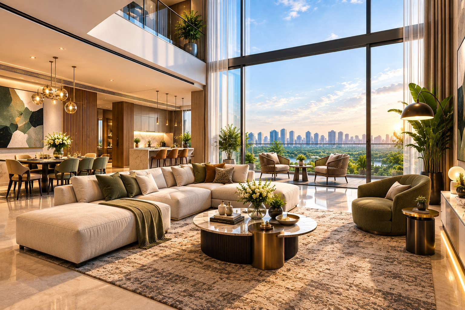 Illustrative living room without overlay text